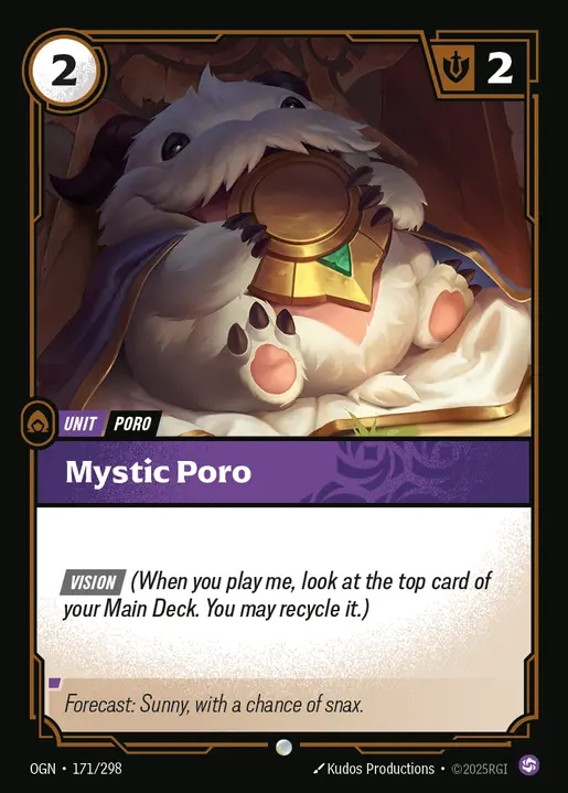 [Chaos] Mystic Poro [OGN-171-C]