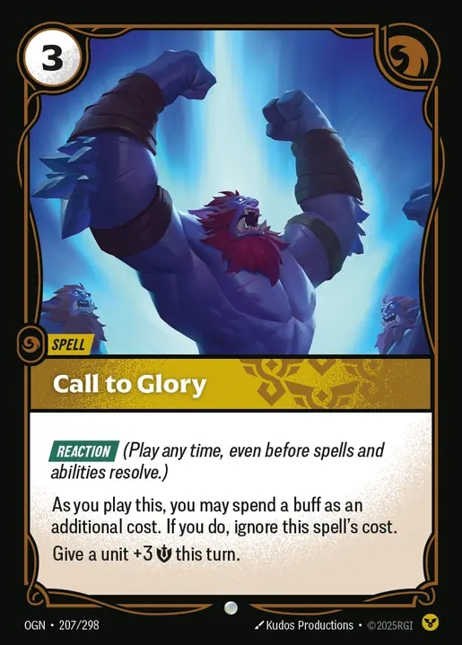 [Order] Call to Glory [OGN-207-C]
