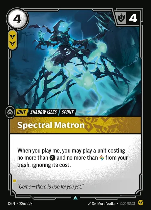 [Order] Spectral Matron [OGN-226-U]