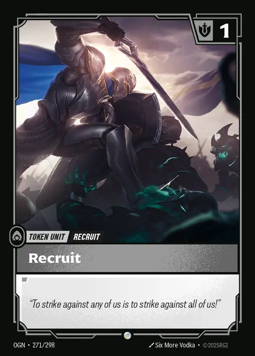 [Colorless] Recruit [OGN-271-C]
