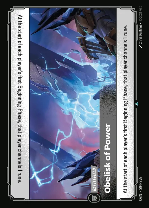[Colorless] Obelisk of Power [OGN-284-U]