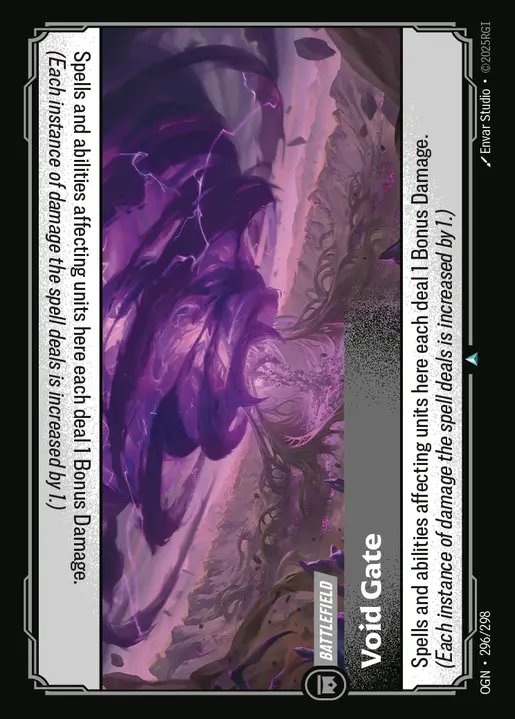 [Colorless] Void Gate [OGN-296-U]