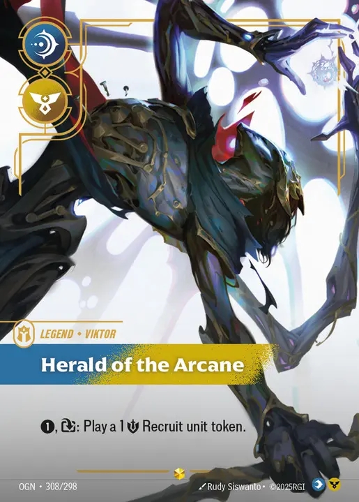 【Showcase】[Mind Order] Viktor, Herald of the Arcane [OGN-308-Showcase]