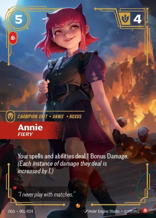 [Fury] Annie, Fiery [OGS-001-E]