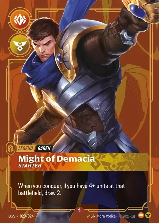 [Body Order] Garen, Might of Demacia [OGS-023-R]