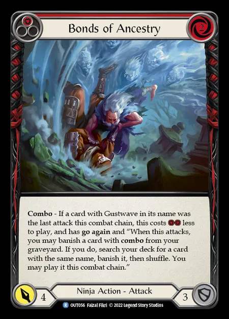 [Ninja] Bonds of Ancestry [OUT056-R] (red)