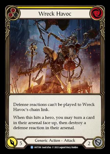 [Generic] Wreck Havoc [OUT199-R] (yellow)