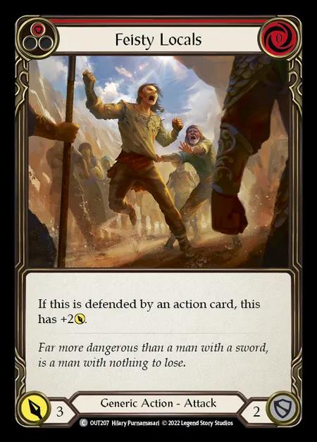 [Generic] Feisty Locals [OUT207-C] (red)