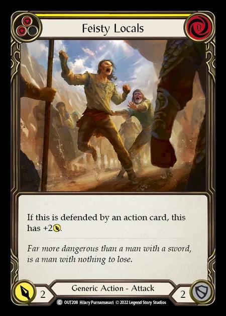 [Generic] Feisty Locals [OUT208-C] (yellow)