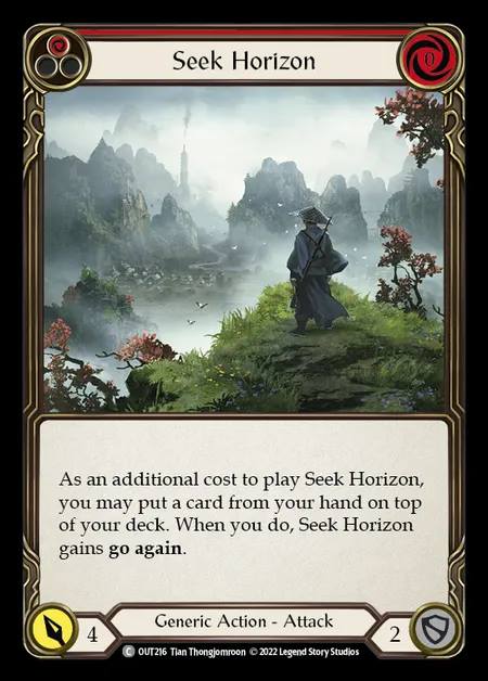 [Generic] Seek Horizon [OUT216-C] (red)