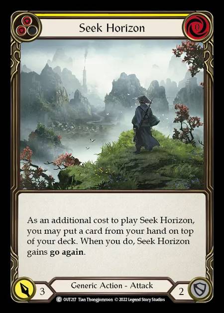 [Generic] Seek Horizon [OUT217-C] (yellow)