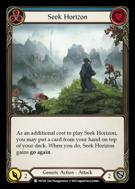 [Generic] Seek Horizon [OUT218-C] (blue)