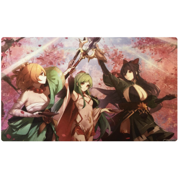 【GA】Oath of the Sakura playmat ※発送方法は「ゆうパック」を選択してください。