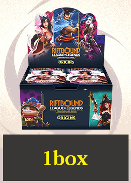 【BOX】Riftbound Origins (24P) ※発送方法は「ゆうパック」を選択してください。