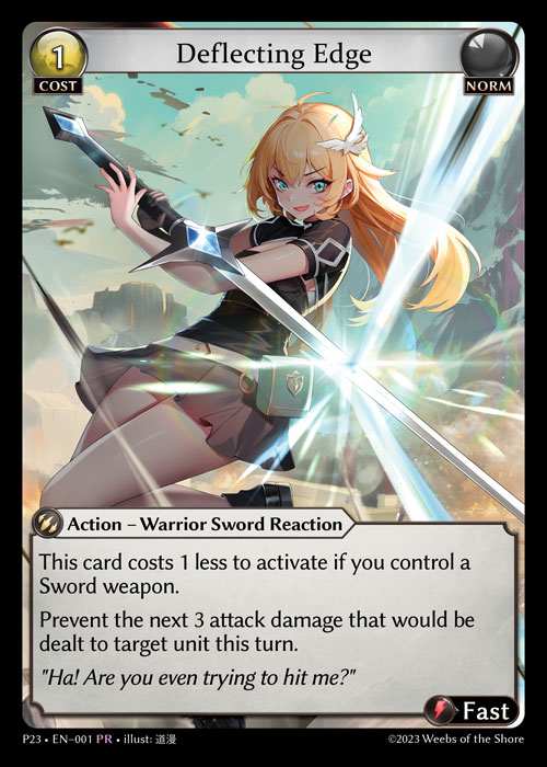 [Norm] Deflecting Edge [P23-001-PR]