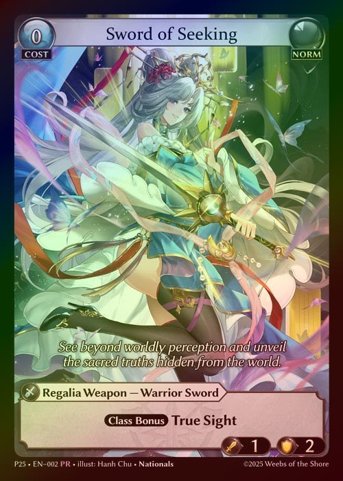 【FOIL】[Norm] Sword of Seeking [P25-002-PR]