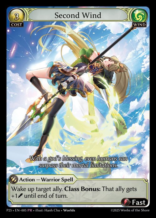 [Wind] Second Wind [P25-005-PR]