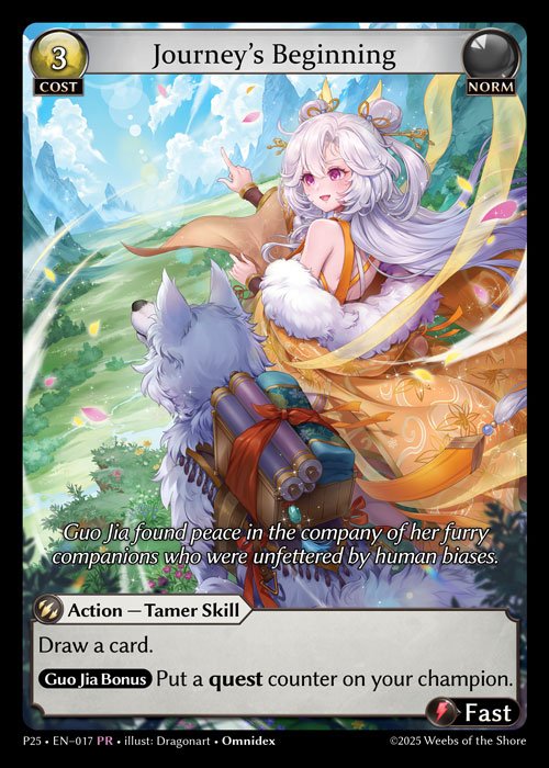 [Norm] Journey's Beginning [P25-017-PR]