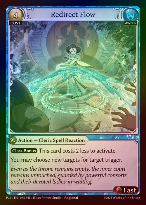 【FOIL】[Water] Redirect Flow [P25-064-PR]
