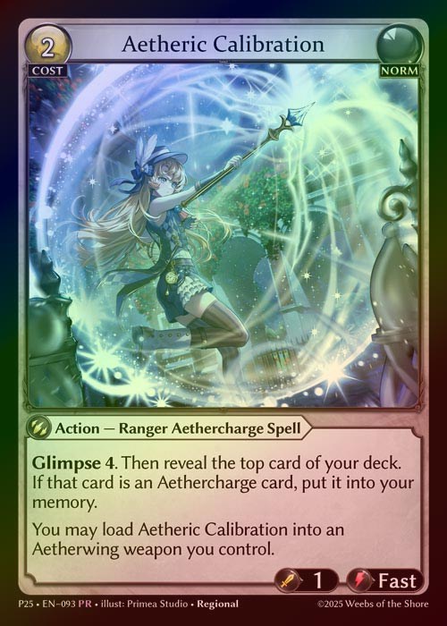 【FOIL】[Norm] Aetheric Calibration [P25-093-PR]