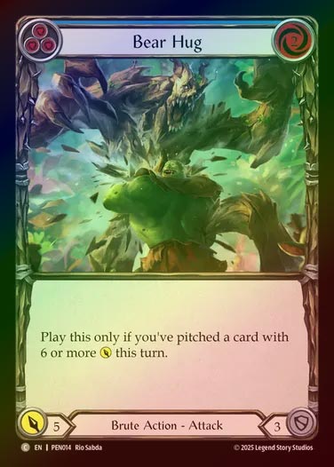 【RF】【EN】[Brute] 強烈な抱擁/Bear Hug (blue)  [PEN014-C]