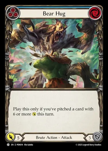 【EN】[Brute] 強烈な抱擁/Bear Hug (blue)  [PEN014-C]