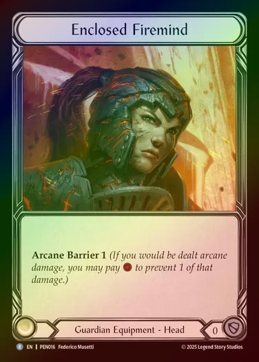 【CF】【EN】[Guardian] 火の遺志宿り/Enclosed Firemind [PEN016-R]
