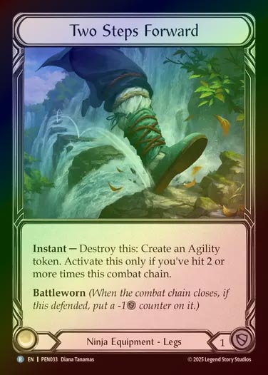 【CF】【EN】[Ninja] 二歩前進/Two Steps Forward [PEN033-R]