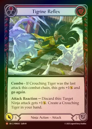 【RF】【EN】[Ninja] 虎流の反射/Tigrine Reflex [PEN035-M]
