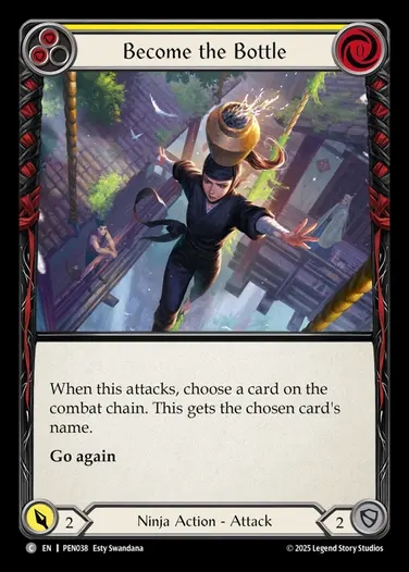 【EN】[Ninja] 瓶を象れ/Become the Bottle (yellow)  [PEN038-C]