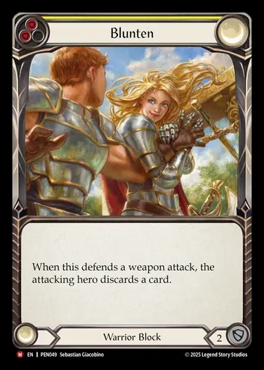 【EN】[Warrior] 鈍刀/Blunten [PEN049-M]