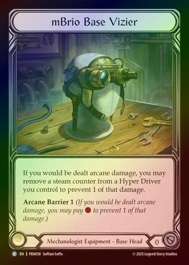 【CF】【EN】[Mechanologist] mBrio・ベースバイザー/mBrio Base Vizier [PEN058-R]