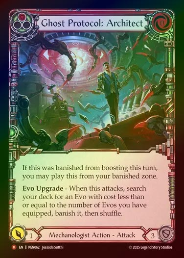 【RF】【EN】[Mechanologist] ゴースト手順：ARCHITECT/Ghost Protocol: Architect [PEN062-M]