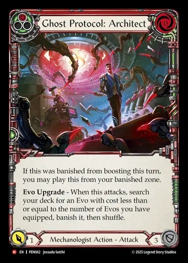 【EN】[Mechanologist] ゴースト手順：ARCHITECT/Ghost Protocol: Architect [PEN062-M]