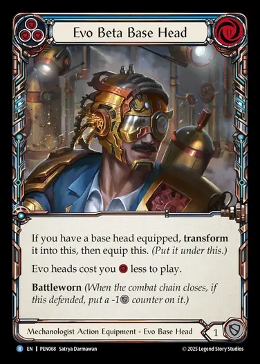 【EN】[Mechanologist] エヴォβ・ベースヘッド/Evo Beta Base Head [PEN068-R]