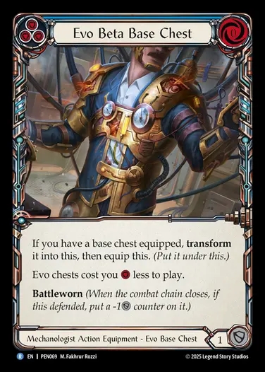【EN】[Mechanologist] エヴォβ・ベースチェスト/Evo Beta Base Chest [PEN069-R]