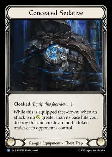 【EN】[Ranger] 隠蔽鎮静薬/Concealed Sedative [PEN081-R]