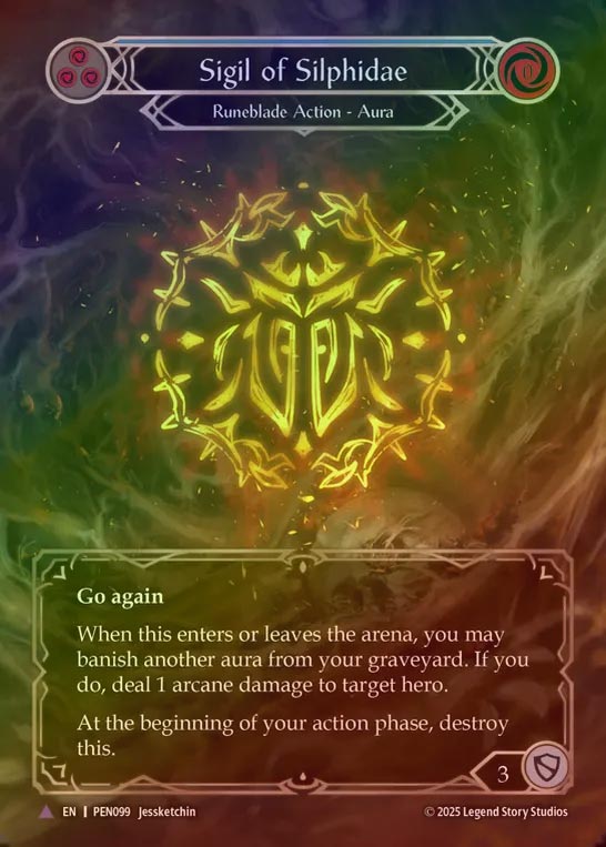 【CF】【EN】[Runeblade] 腐肉食虫の印/Sigil of Silphidae [PEN099-Marvel]