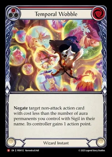 【EN】[Wizard] 時空の歪み/Temporal Wobble [PEN112-M]