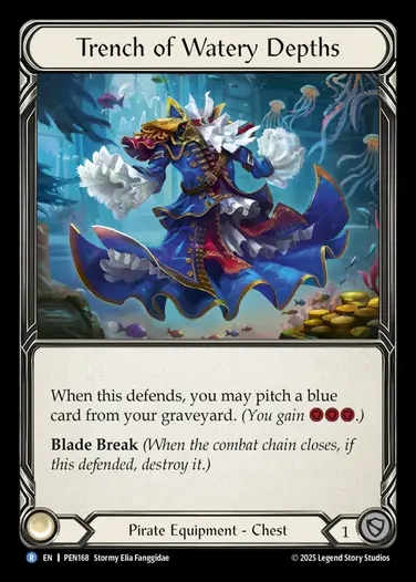 【EN】[Pirate] 深海のトレンチ/Trench of Watery Depths [PEN168-R]
