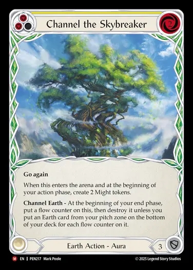 【EN】[Earth] 天衝樹の導き/Channel the Skybreaker [PEN217-M]