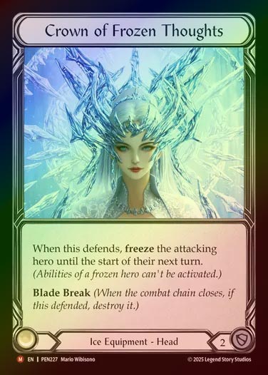【CF】【EN】[Ice] 氷識の王冠/Crown of Frozen Thoughts [PEN227-M]