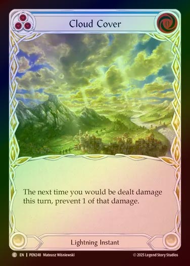 【RF】【EN】[Lightning] 雲の広がり/Cloud Cover (blue)  [PEN248-C]