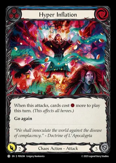 【EN】[Chaos] ハイパーインフレ/Hyper Inflation (blue)  [PEN284-C]