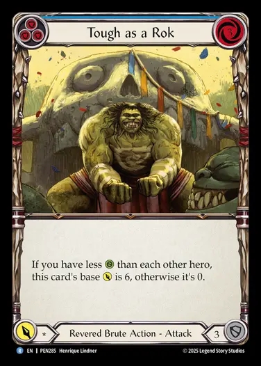 【EN】[Revered Brute] イワ並みの硬さ/Tough as a Rok (blue)  [PEN285-R]