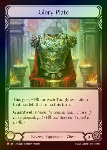 【CF】【EN】[Revered] 栄光の鎧/Glory Plate [PEN287-M]