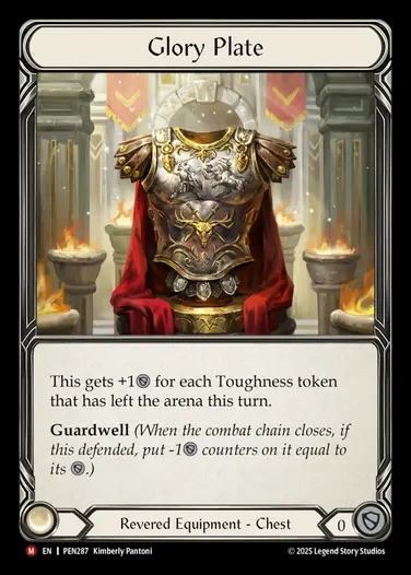 【EN】[Revered] 栄光の鎧/Glory Plate [PEN287-M]