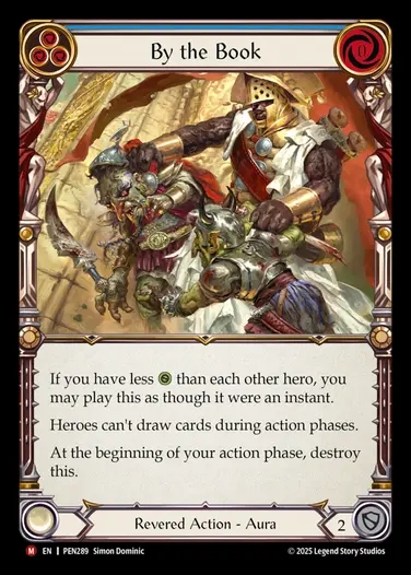 【EN】[Revered] 杓子定規/By the Book [PEN289-M]