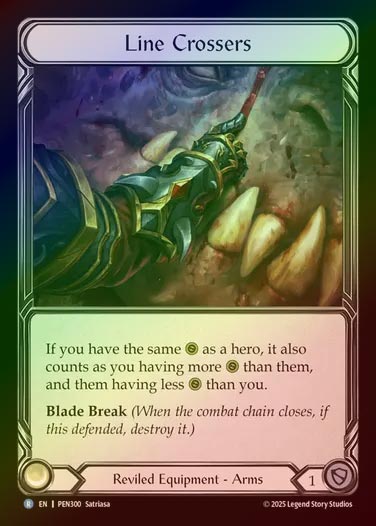 【CF】【EN】[Reviled] 一線越え/Line Crossers [PEN300-R]