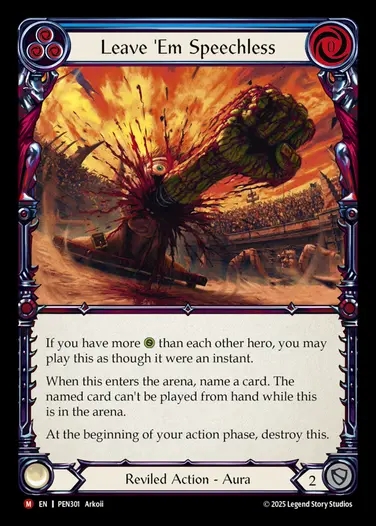 【EN】[Reviled] 声詰まり/Leave 'Em Speechless [PEN301-M]